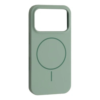 Чохол Silicone Case with MagSafe for iPhone 17 Pro Light Cyan