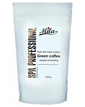 Альгінатна маска Зелена кава, ТМ Mila, 250г