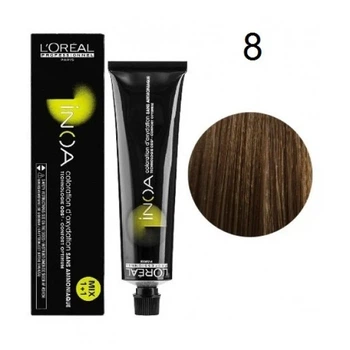 Краска для волос L'Oreal Professionnel Inoa без аммиака, оттенок 8, 60 г.