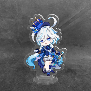 Акриловая коллекционная фигурка Геншин Импакт Genshin Impact Chibi Фурина 10 см