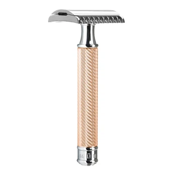 Традиційна бритва рожеве золото мод.R41 Rosegold Muehle