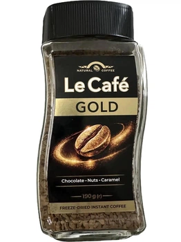 Кава розчинна Le Cafe Gold 190г