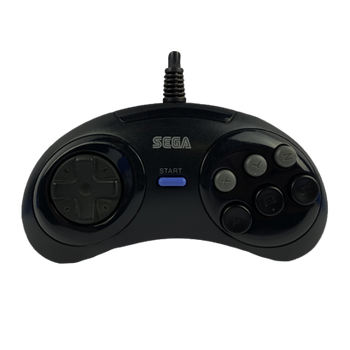 Геймпад Проводной Sega Mega Drive SJ-6000 Black 1.5m Б/У