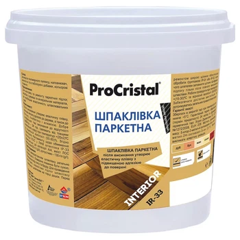 Шпаклёвка паркетная ProCristal Ircom ИР-33 1.5 кг Дуб