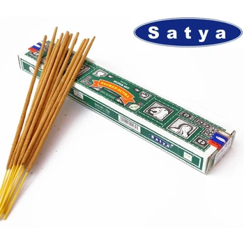 Ароматические палочки Священная сутра Satya Sacred Sutra 15 грамм Сатья благовония индийские масала Аромат пряно-древесный