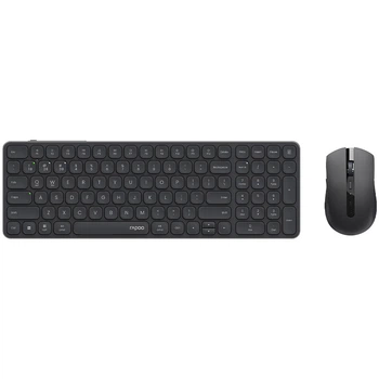 Комплект беспроводной Rapoo 9350S Wireless/Bluetooth Dark Gray