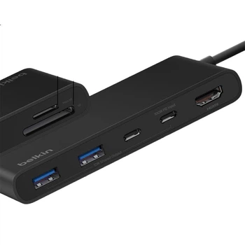 Док-станція BELKIN Type-C 7-в-1 для iPad та Mac PD 100Вт HDMI USB/SD AVC023