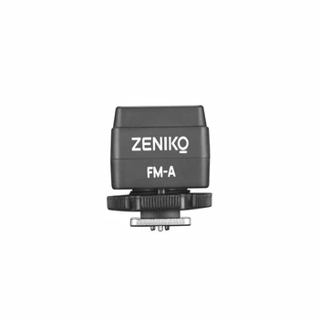 Підсилювальна панель ZENIKO FM-A ZT08 Mini TTL для підключення спалаху, високошвидкісна синхронізація з автоматичним вимірюванням для зйомки на відкритому повітрі, сумісна з Canon Nikon Fuji [Одна підсилювальна панель]