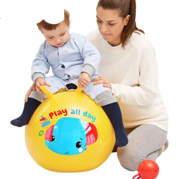 Мяч-игрушка Fisher-Price сенсорный овечий рог, 45 см, зеленый
