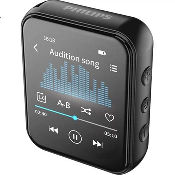 MP3-плеер PHILIPS SA3620, портативный, для занятий спортом, специально для старшеклассников, воспроизведение музыки без потерь, 32 ГБ.