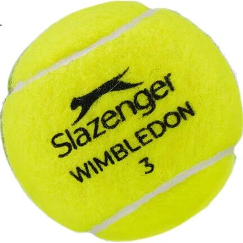 Тенісні м'ячі Slazenger, офіційний м'яч Уімблдона, тренувальні та ігрові м'ячі в металевій банці, паковання з 4 м'ячів, нове паковання 340982