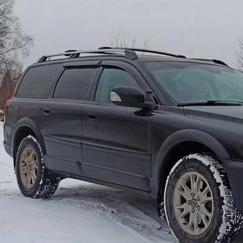 Дефлекторы окон VL-Tuning на Volvo XC70 P2 00-07 универсал (накладные)