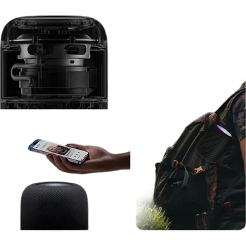 Bluetooth-колонка Newmine K228, портативна міні-звукова система, високоякісний динамік із покращеними басами для домашньої вітальні, міні-приймач великої гучності з слотом для TF-картки, подарунок для зовнішнього програвача