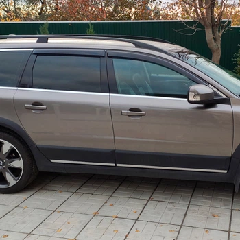 Дефлекторы окон VL-Tuning на Volvo XC70 P24 2007- (накладные)