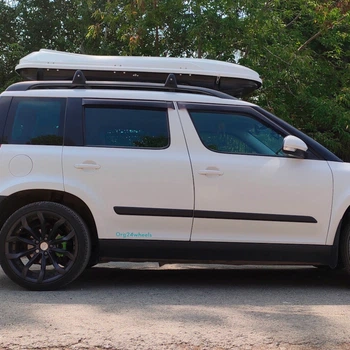 Дефлекторы окон VL-Tuning на Skoda Yeti 2009- (накладные)