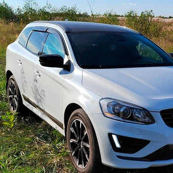 Дефлекторы окон VL-Tuning на Volvo XC60 I 2008-2017 (накладные)