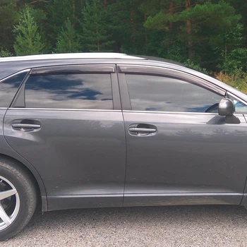 Дефлекторы окон VL-Tuning на Toyota Venza 2008- (накладные)