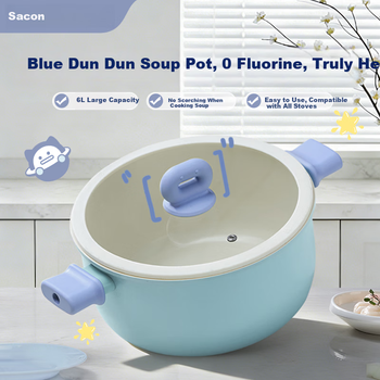 Каструля Sacon Blue Dun Dun з керамічним покриттям 26 см