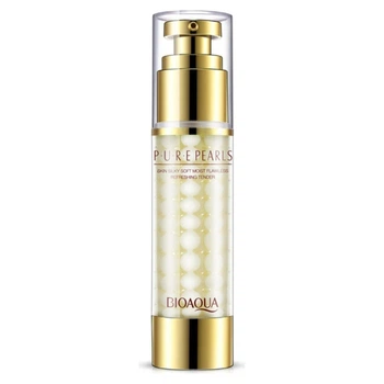 Крем для обличчя з екстрактом перлинної пудри Bioaqua Pure Pearls Skin Silky Cream, 60 мл