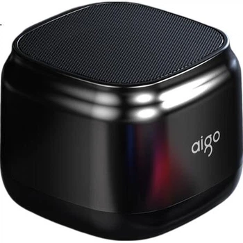 Bluetooth-колонка Aiguozhe T36, настільна міні-колонка, бездротова настільна колонка для ноутбука, портативний автомобільний сабвуфер, версія Bluetooth чорного кольору