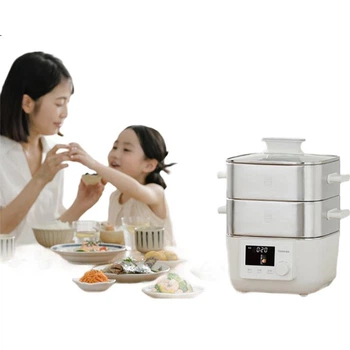 Электропароварка TOSHIBA Xiaobailu ES-08MHVC, 12 л, многофункциональная, для тушения и пара