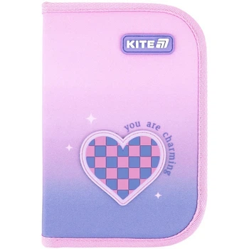 Пенал без наполнения Kite Charming Розовый (K26-621-1)