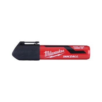 Маркер для стройплощадки INKZALL MILWAUKEE, супер-большой (XL) черный в блистере