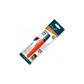Маркер сухой промышленный Pica 990/41 Visor Permanent Building Crayon, голубой
