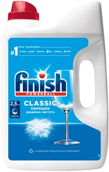 Порошок для мытья посуды в посудомоечной машине FINISH 2.5 кг (8594002681487)