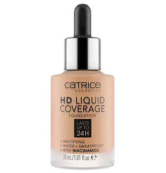 Catrice HD Liquid Coverage Foundation Жидкая тональная основа № 040 "Warm Beige"