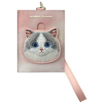 Картхолдер Nimmy Big Eyed Pet 2.0 Cat Pink (6971080318566)