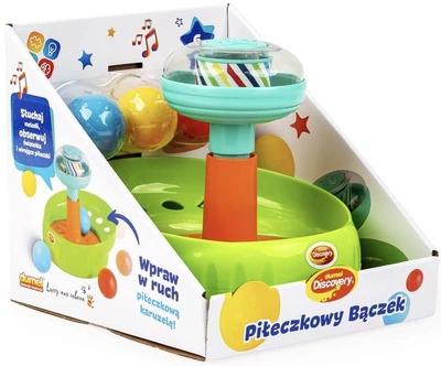 Розвивальна іграшка-дзиґа Dumel Discovery Кулькова карусель (DD30812) (5905692308128)