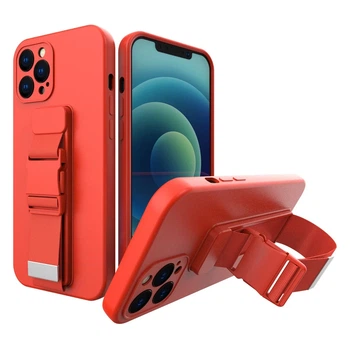 Чехол Hurtel Rope Case для iPhone 12 Pro Max Red (9145576217900)