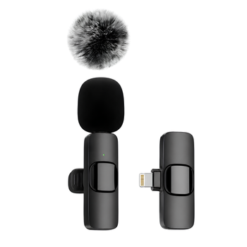 Беспроводной петличный микрофон K60 для iPhone, Wireless Mic Lightning K60