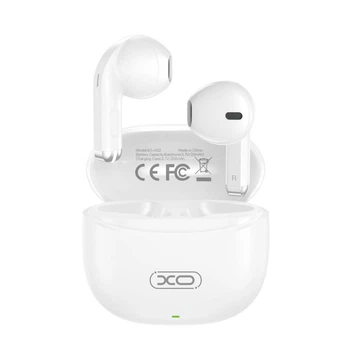 Бездротові блютуз TWS навушники XO X33 Yu Jing Bluetooth V5.3 вкладиші білі