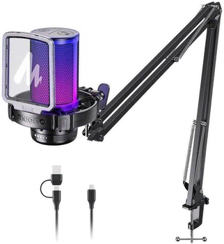 Микрофон для ПК/ для стриминга, подкастов Maono DGM20S Black