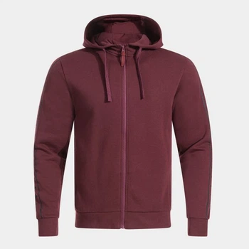 Толстовка на флисе, на молнии мужская Joma Icono Street 104234.680 M Burgundy (8447150661897)