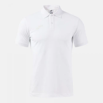 Поло длинное мужское Joma Bali III 105372.200 S White (8447534652084)