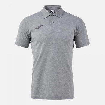 Поло довге чоловіче Joma Bali III 105372.250 4XL Grey (8447534652275)
