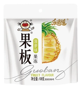 Конжак желе Lexiaoyao Fruit Jelly Pineapple Flavor 108г