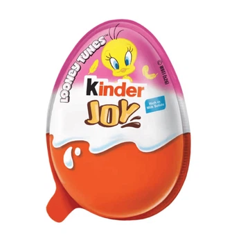 Шоколадное яйцо Kinder Joy Looney Tunes Tweety 20г