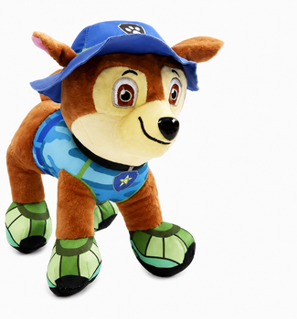 Мягкая игрушка M 18184 высота: 19см, герой Щенячий патруль Рокки (Rocky)