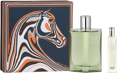 Набір для чоловіків Hermes H24 Herbes Vives Парфумована вода 100 мл + Мініатюра Парфумована вода 15 мл (3346130018209)