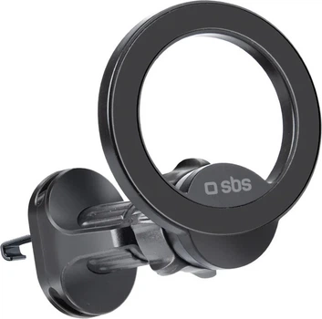 Автотримач для телефону SBS MagSafe-compatible magnetic car holder Black (TESUPMAGRING)