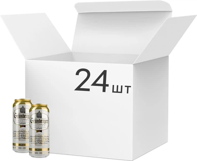 Grunberger Premium Lager світле фільтроване 0,5 л × 24