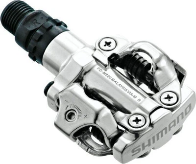 Педалі контактні Shimano PD-M520, SPD, silver