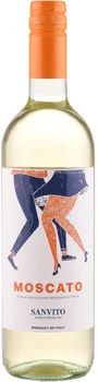 Вино Sanvito Moscato Puglia IGT Pinot белое сухое 0.75 л 12% (8002153246221)