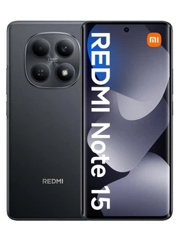 Смартфон Xiaomi Redmi Note 15 4G 8/256GB Black NFC (Adapter) (глобальная версия)