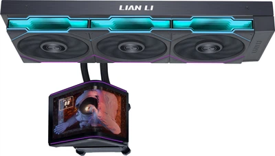 Система водяного охолодження Lian Li Hydroshift II OLED Curved 360 TL Black (G89.GHS2OLDC36TB.00)