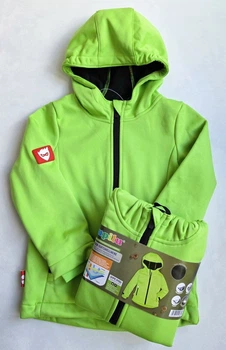 Детская куртка софтшелл на флисе Lupilu 98-104 см Softshell водонепроницаемая для мальчиков 056894
